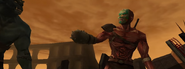 Cameo de Drahmin junto a Moloch en el Modo Konquest de Mortal Kombat Deception (1).