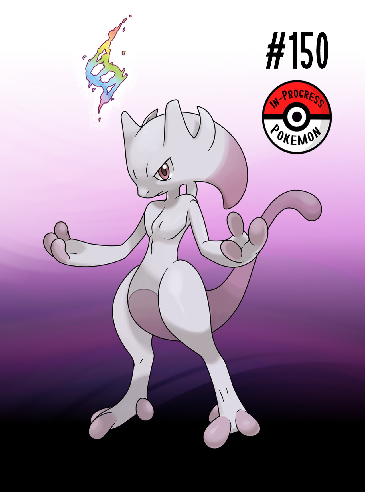 Pokémon - (150) Shadow Mega Mewtwo X