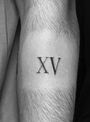 Sergio Calderon - XV Tattoo