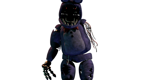 Withered Bonnie but it's Bonnie from FNaF Plus! (FNaF 2 Mods