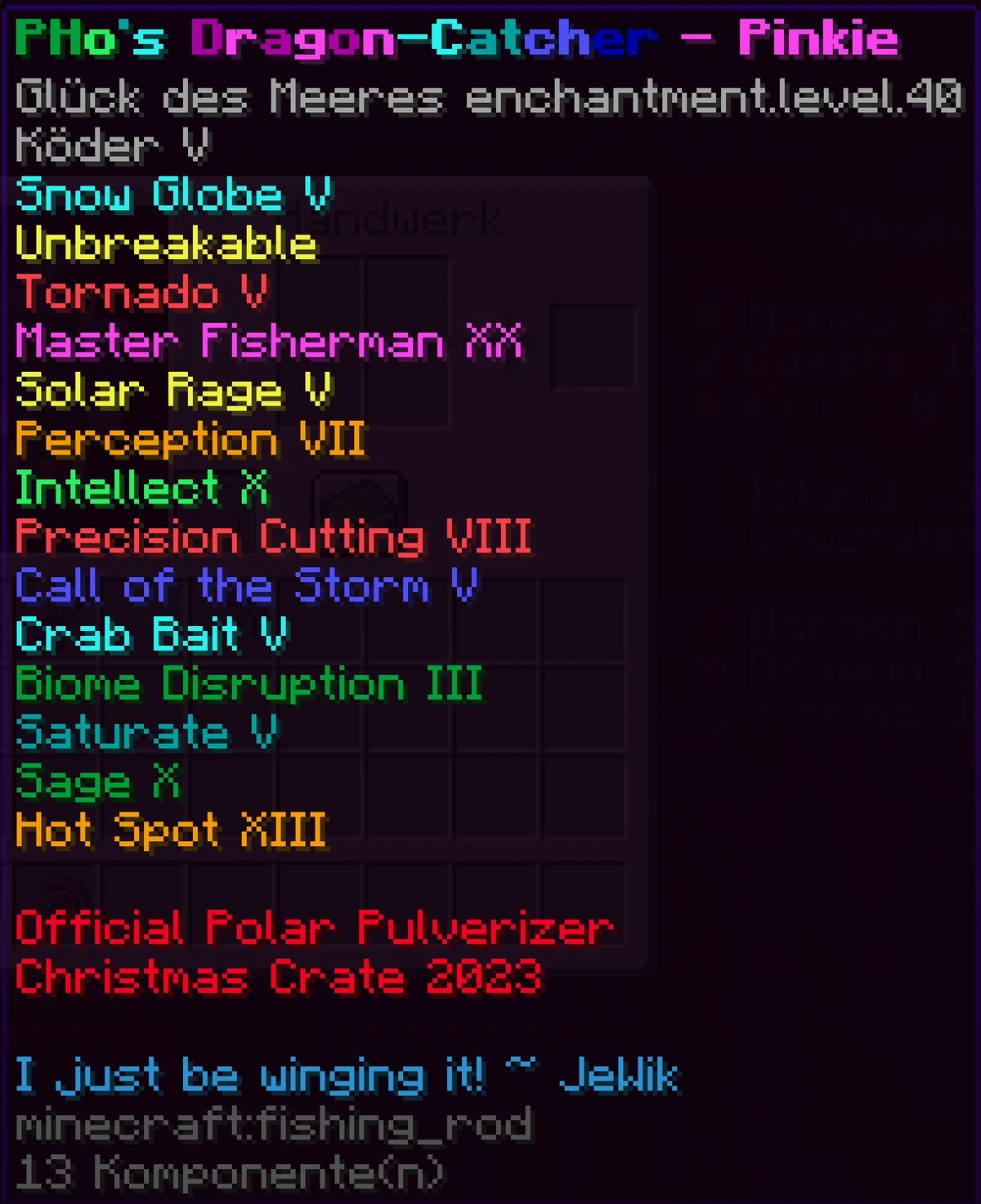 Custom Fishing | Insanitycraft Wiki | Fandom
