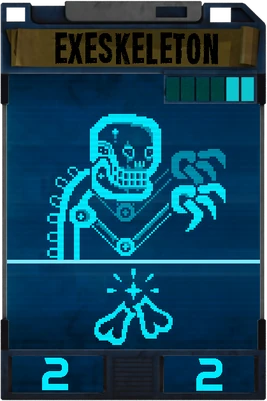 Techcard exeskeleton