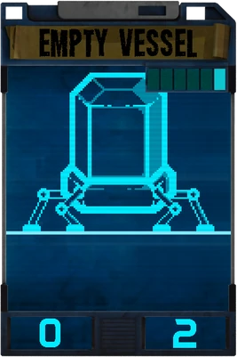 Techcard emptyvessel