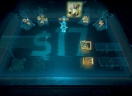 The Stoat search results shown after defeating Golly in Act III.