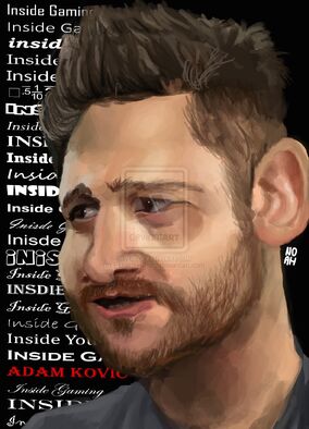 Adam kovic caricature inside gaming by esfancycholo-d8441m3