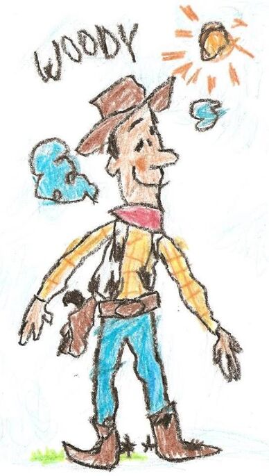 Sheriff Woody Drawing Pic  Drawing Skill