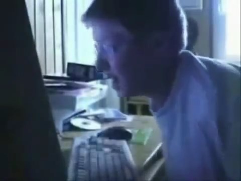 The Greatest Angry Gamers Smashes His own Computer Screen with keyboard on  Make a GIF