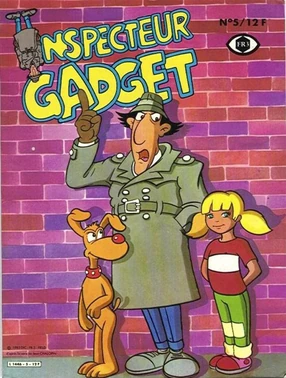 Editions Greantori - Inspector Gadget 5 BD - Front Cover