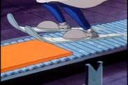 Gadget Skis in action in the original series