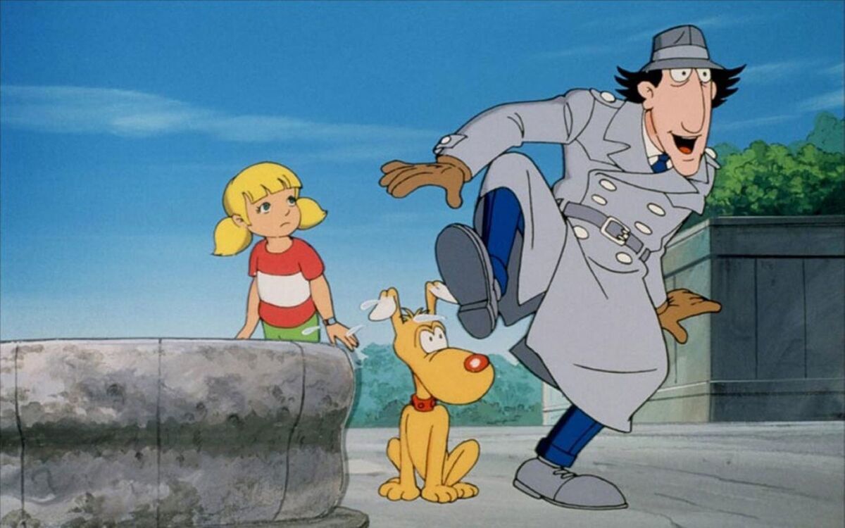 Который из мультика показываю. Inspector gadget 1983. Инспектор гаджет Нетфликс.