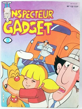 Editions Greantori - Inspector Gadget 12 BD - Front Cover