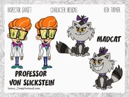 Professor & mad cat 2D arts.jpg (369 KB) M.A.D Cat's 2D designs by Ken Turner