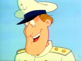 Captain Malcolm smiles