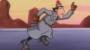Gadget follows that jet.