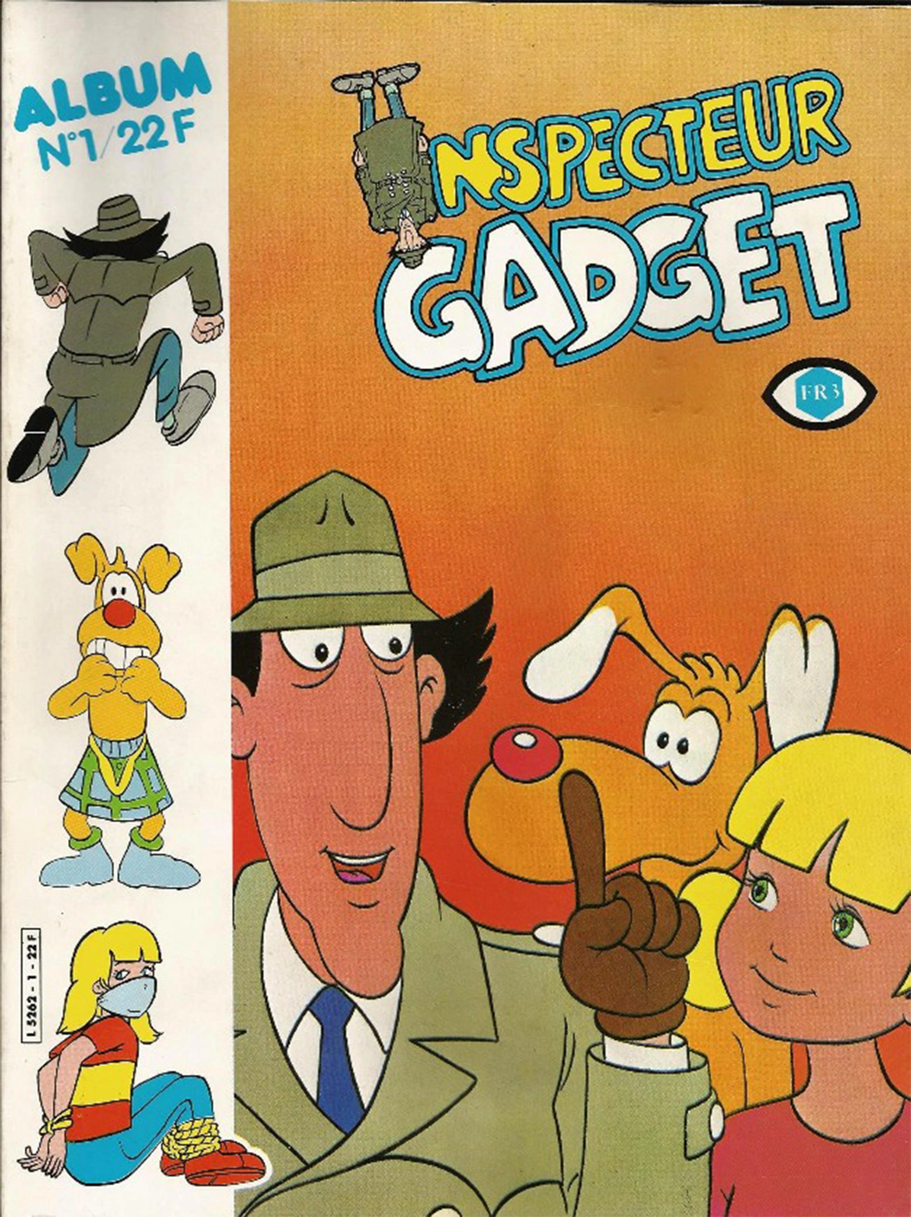 Figurine Windup Inspecteur Gadget - Bandai 1983 - MOC - France