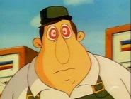 Joe Noodle being hypnotized