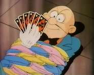 Lesser does card tricks