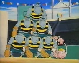 Robot Floobieball players