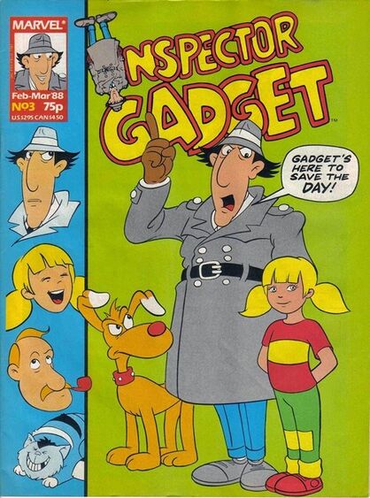 Marvel UK - Inspector Gadget 03, Inspector Gadget Wiki