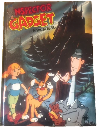 Inspector Gadget - UK Annual 1986 - Front Cover
