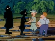 1983 Jungle Bob under arrest