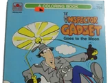 Golden Coloring Book - Inspector Gadget Goes To The Moon