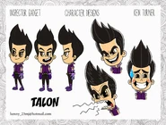 Talon 2d arts.jpg (356 KB) Talon's 2D designs by Ken Turner