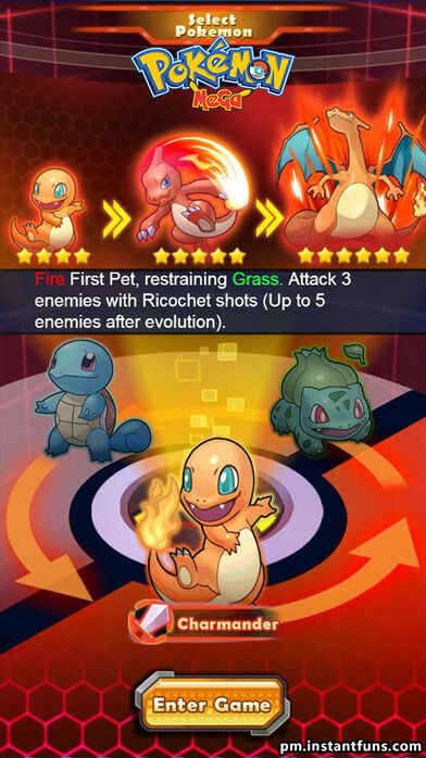 Review H5 Pokemon Saga : Main Game Browser di Android