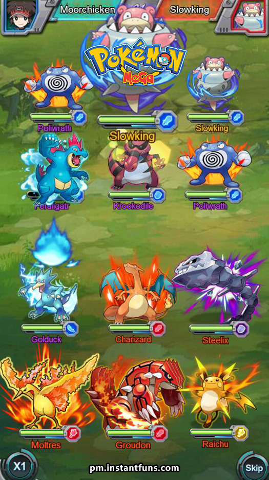 Mega Pokemon Online RPG