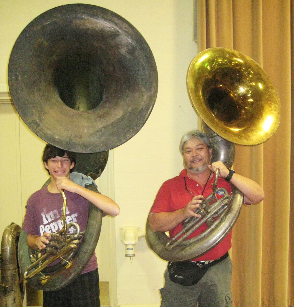 Sousaphone instrument shop