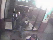 CCTV footage from hotel
