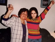 Lisa and Cecilia in 1997.