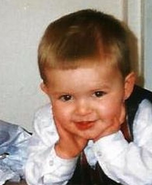 Gosden as an infant