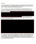The anonymous letter