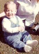 Diane Dye as a baby