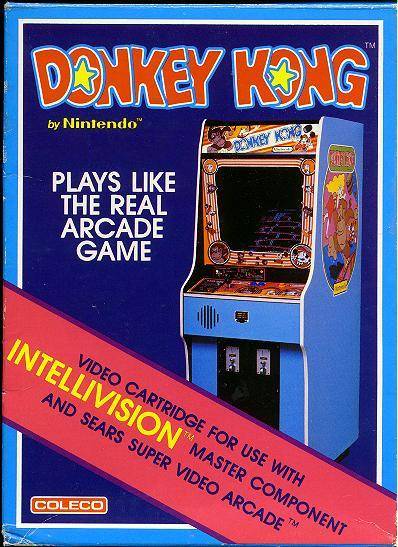 Donkey shop kong intellivision