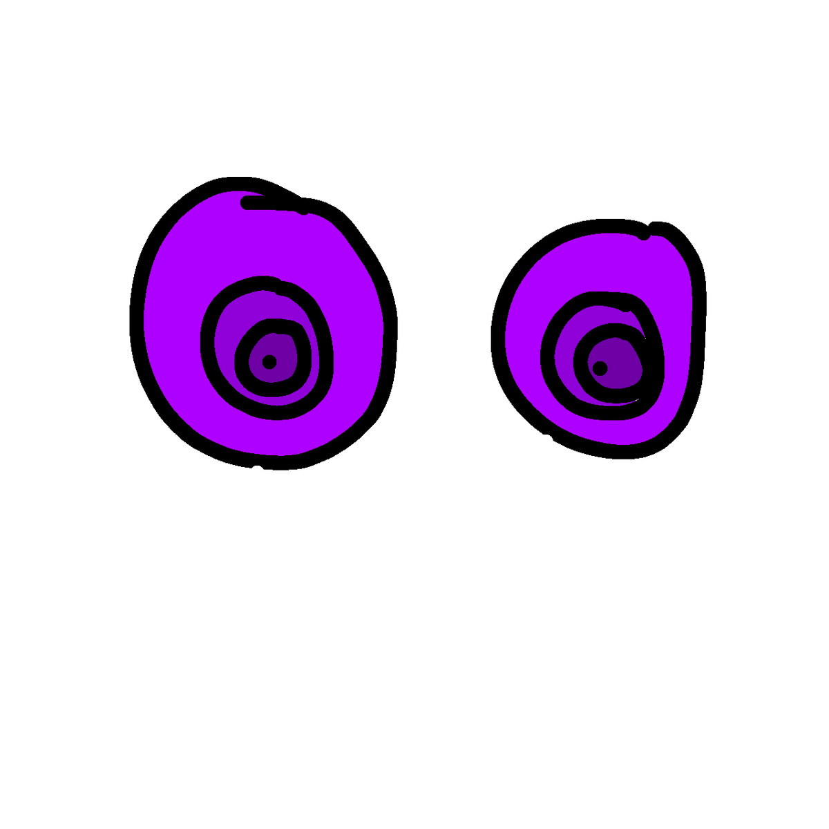 2D Dominus Eyes - Dark Purple (V1 definitive)