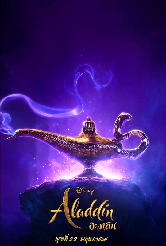  ALADDIN : Will Smith, Mena Massoud, Naomi Scott, Marwan  Kenzari, Navid Negahban, Nasim Pedrad, Billy Magnussen, Numan Acar, Jordan  Nash, Taliyah Blair, Aubrey Lin, Amir Boutrous, Omari Bernard, Nathaniel  Ellul, Sebastien