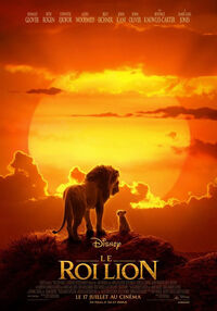 Disney's The Lion King 2019 European French Poster