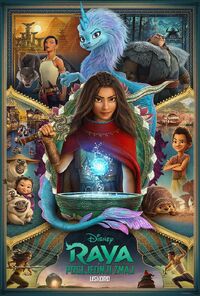 Disney's Raya and the Last Dragon Croatian Poster