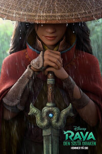 Disney's Raya and the Last Dragon Swedish Teaser Poster