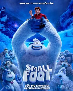 Smallfoot Swedish Poster