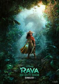 Disney's Raya and the Last Dragon German Poster