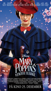 Disney's Mary Poppins Returns Norwegian Poster