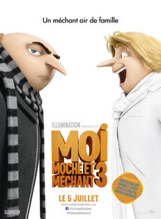 Despicable Me 3 European French Poster