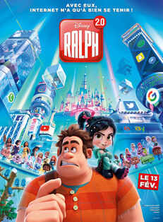 Disney's Ralph Breaks the Internet European French Poster