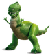Rex (1st voice) in the Toy Story franchise.