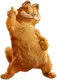 Garfield in Garfield: The Movie and its sequel.