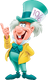 Mad Hatter in Alice in Wonderland.