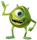 Michael "Mike" Wazowski in the Monsters franchise.